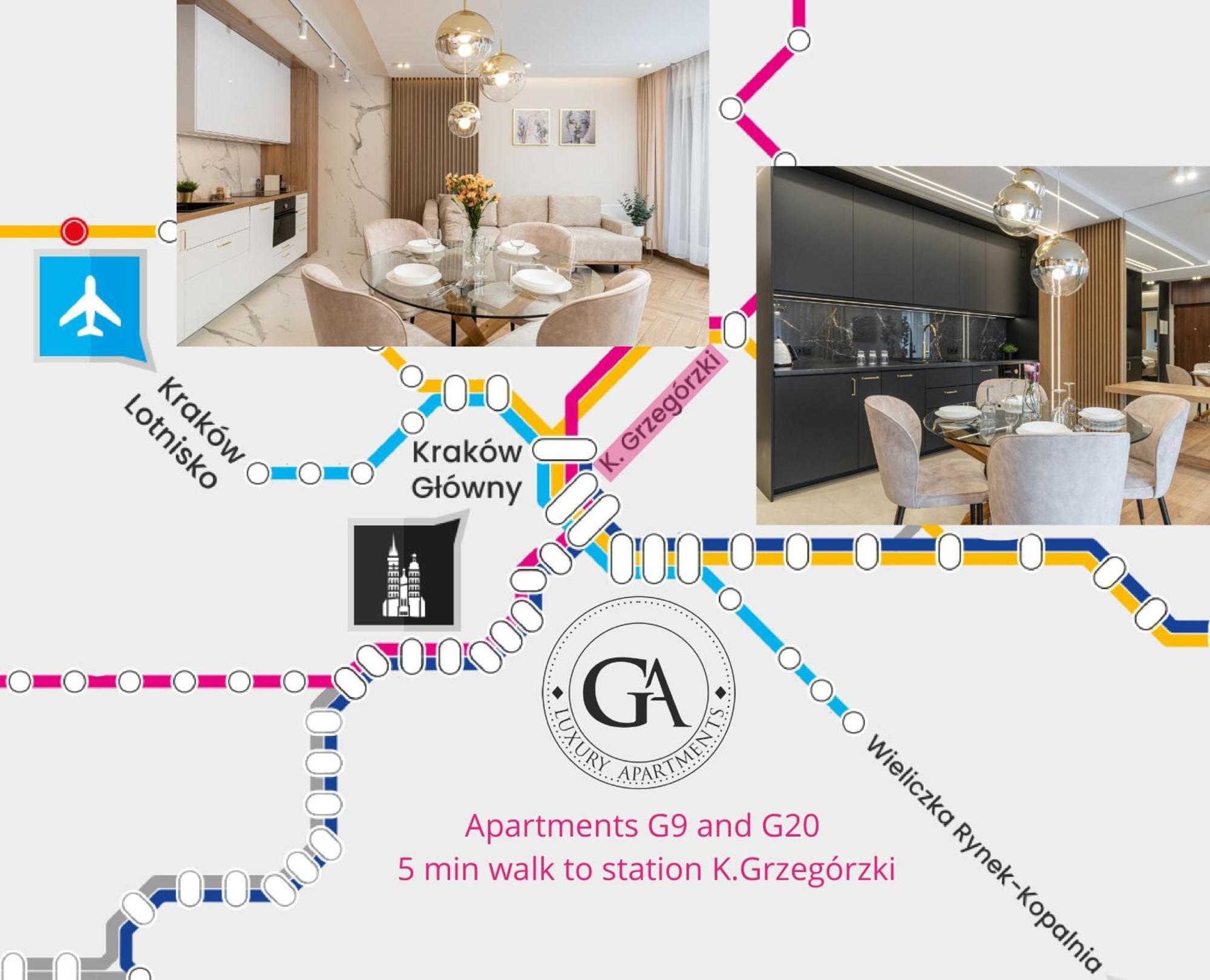 Ga Luxury Apartments G9 Krakow Exterior photo